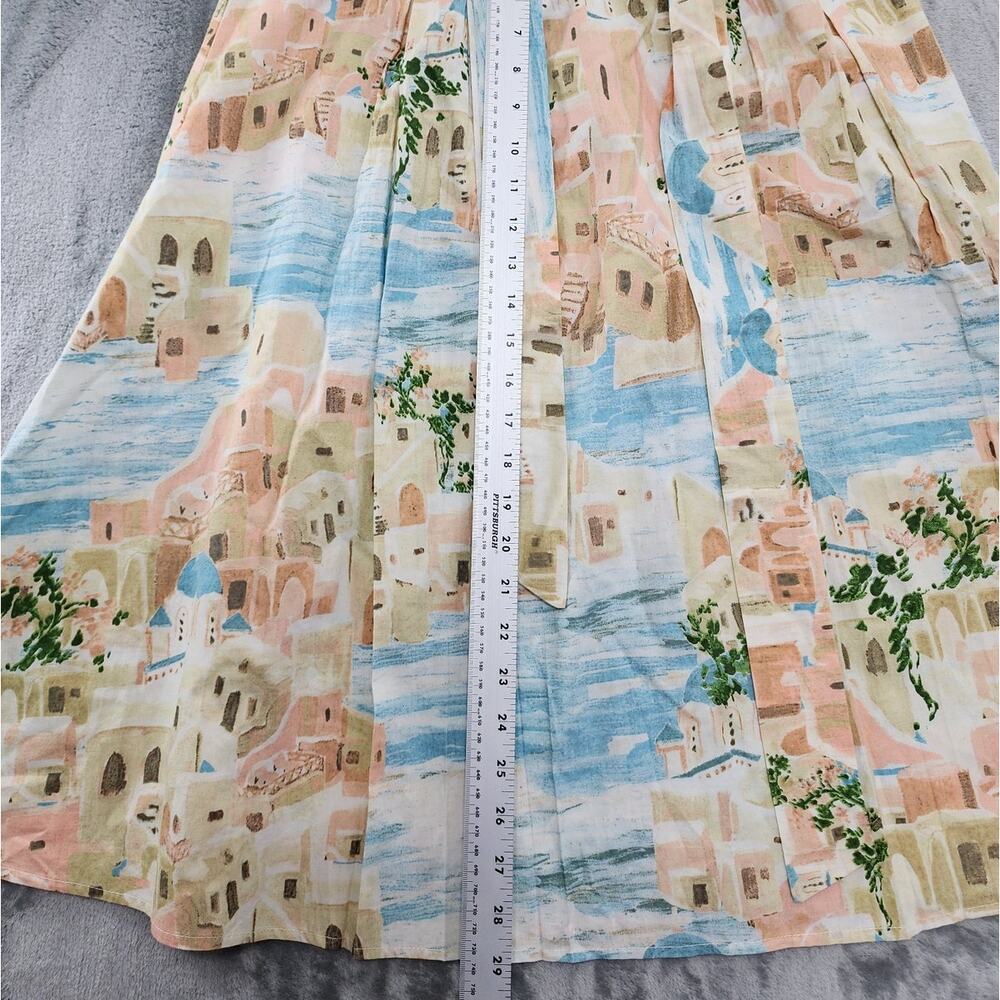 Her Destiny Petites Skirt Womens PM PETITE Pleated Paperbag Ruffled Waist Belted - Picture 9 of 10